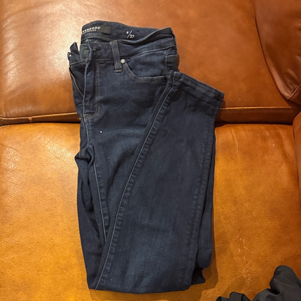 Liverpool Dark Blue Skinny Jeans